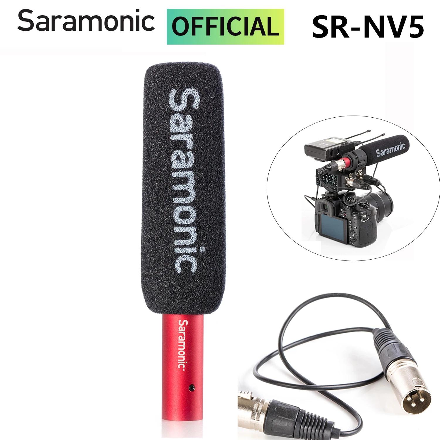 Saramonic SR-NV5 3  XLR ī̵ ܵ  ũ ķڴ DSLR   ȭ  ڵ 